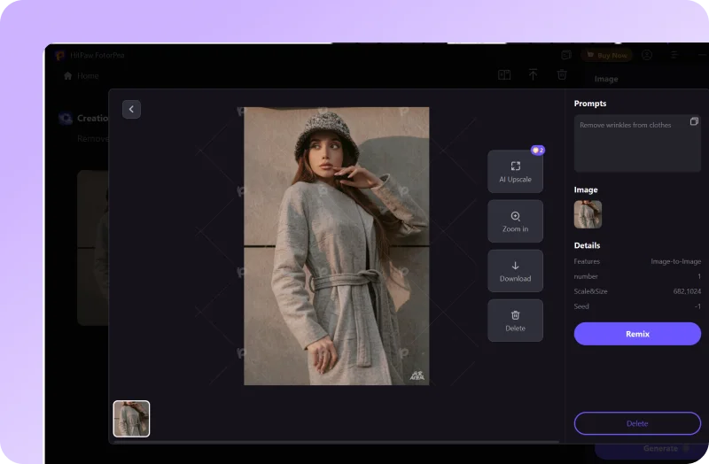 export high quality photo