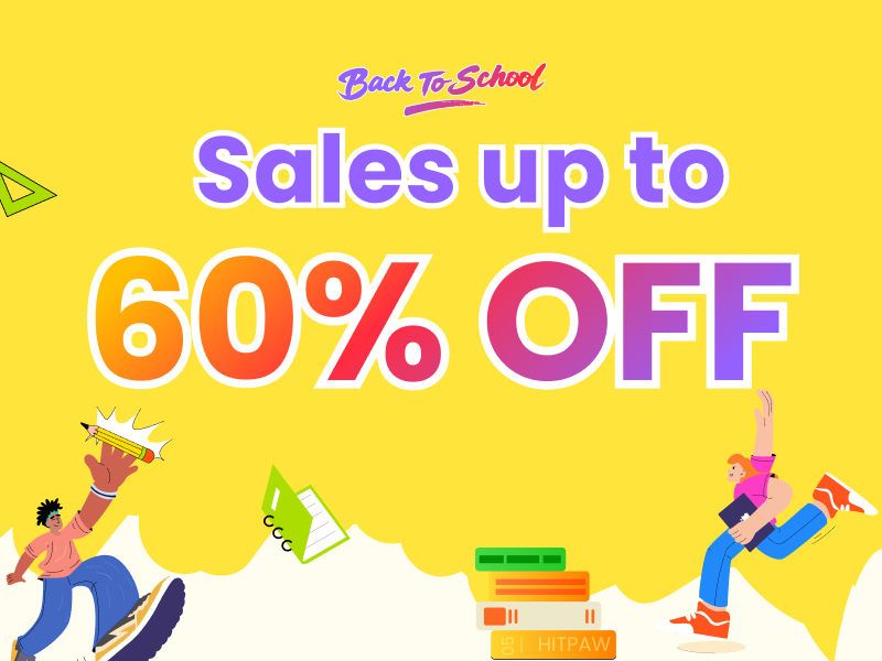2026 hitpaw back to school sale