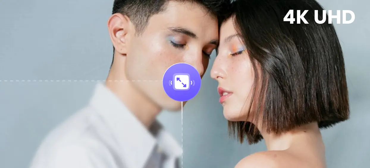 enlarge portrait photo without compromising quality