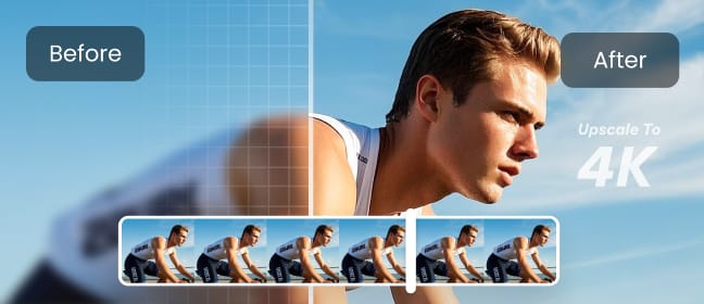 banner do aprimorador de vídeo por IA