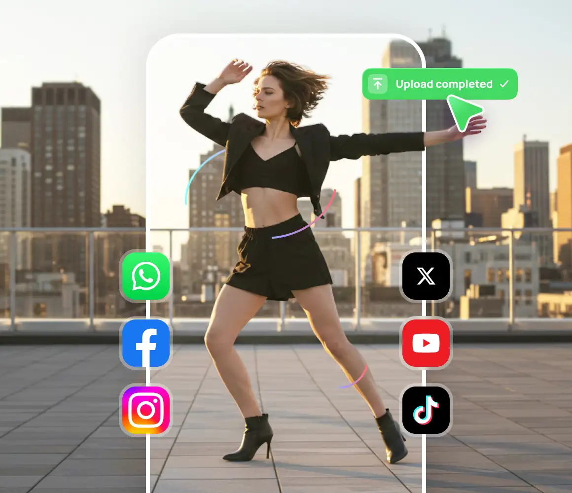 compress video for social media sharing