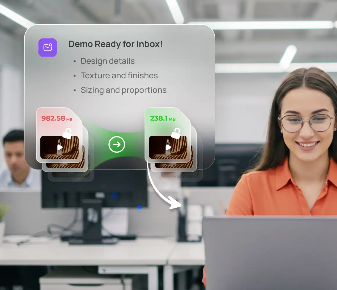 compress video for email sending