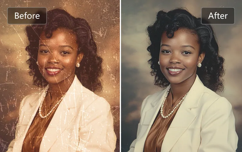 damaged photo repair