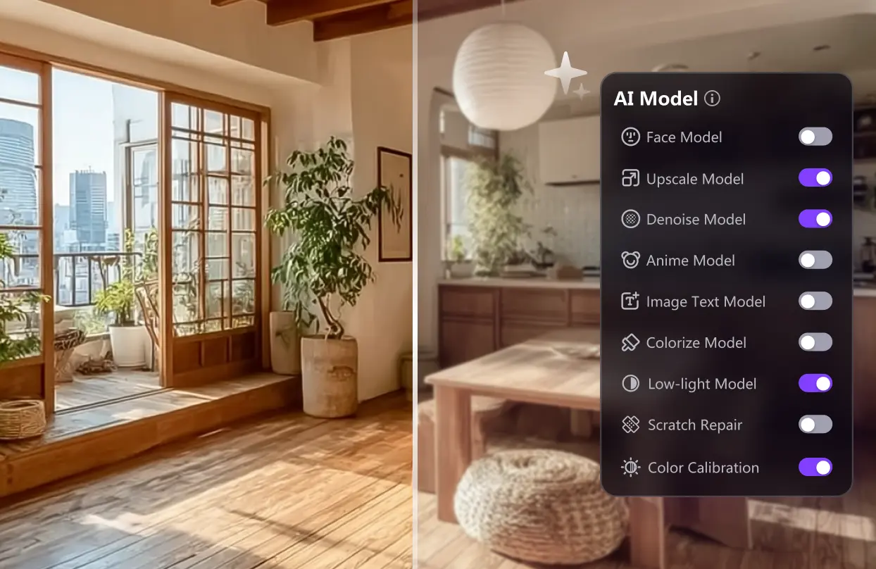 upscale interior quality