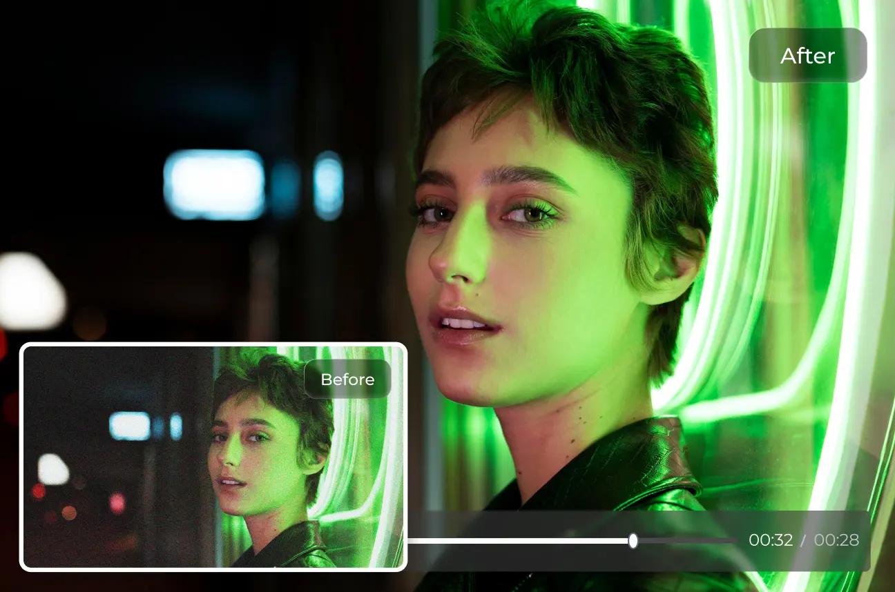 enhance nighttime portraits
