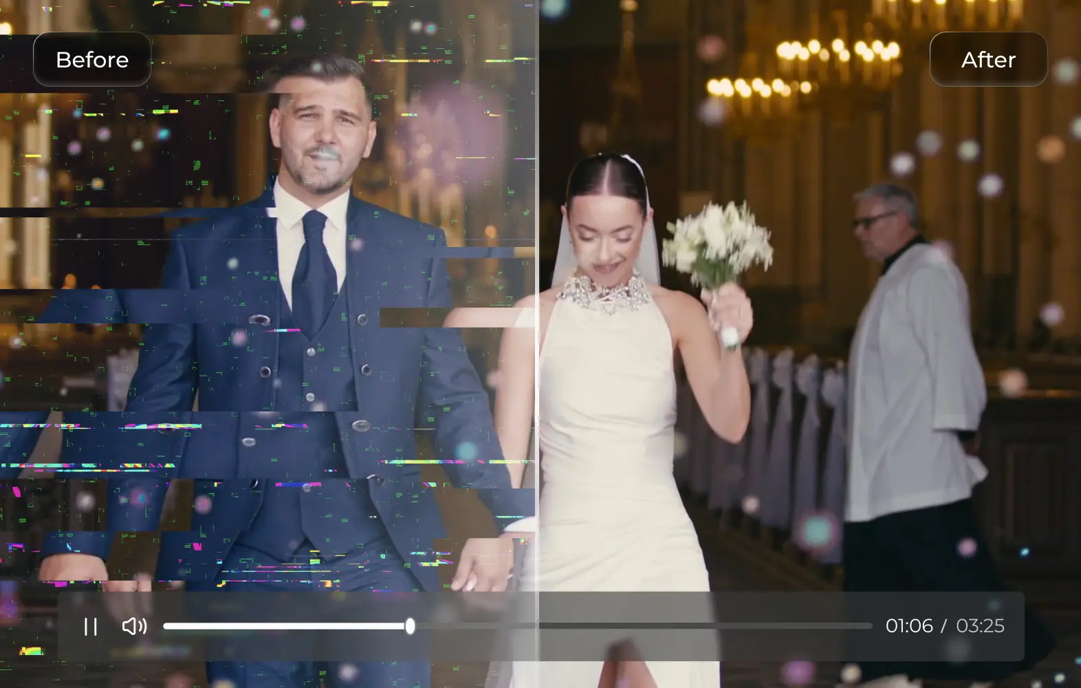repair wedding video