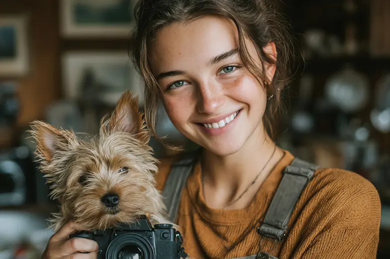 enhance photo of pet