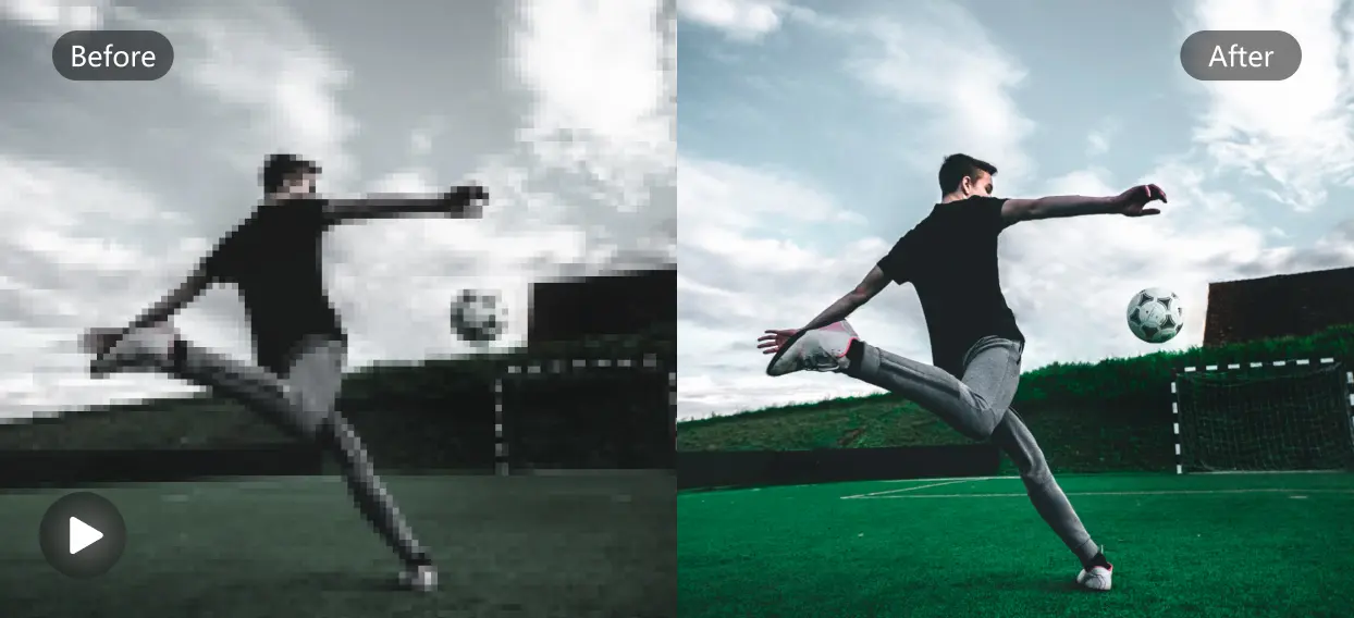 repair corrupted football video