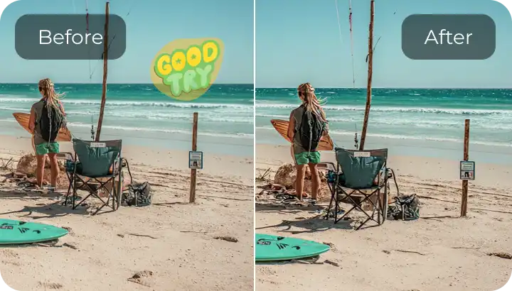 remove text from image/video