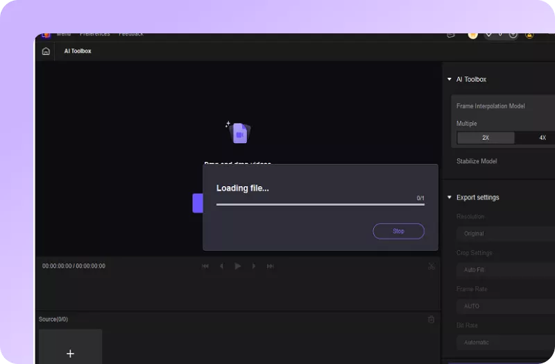 upload low fps videos to vikpea