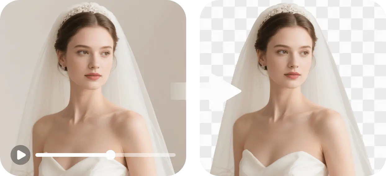 wedding background remover