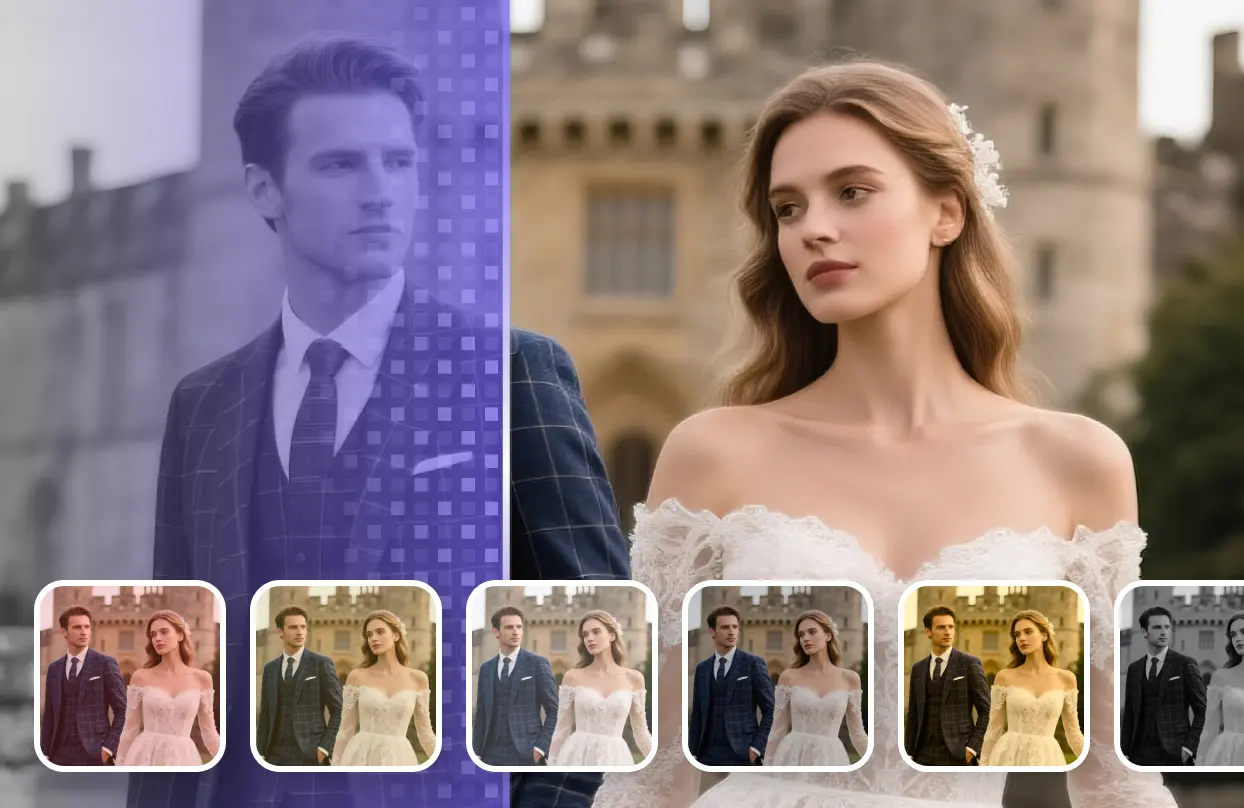 wedding photo enhancement