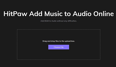 Begrænse Kom op Vægt OFFICIAL] HitPaw Add Music to Audio Online