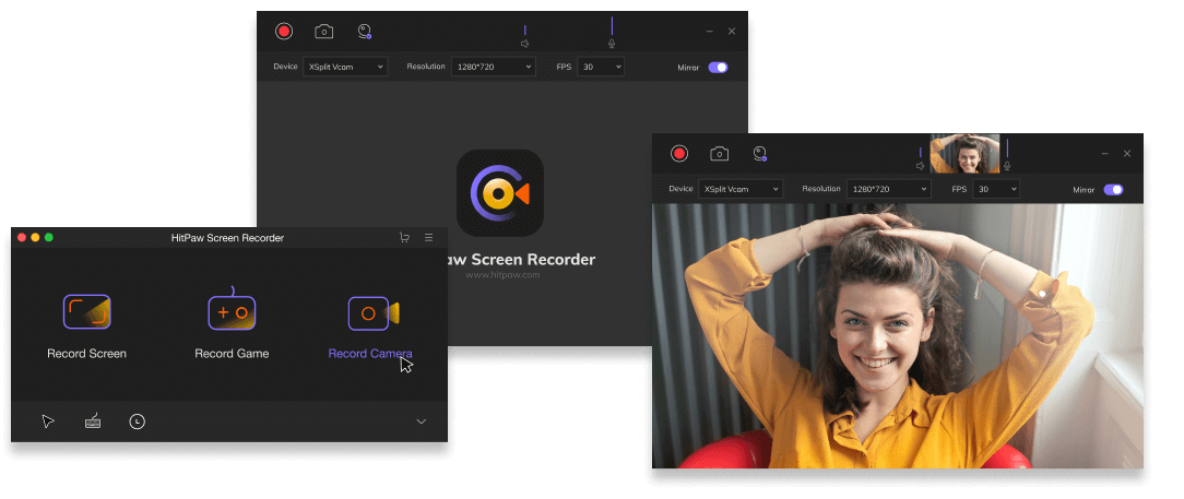 how to record webcam