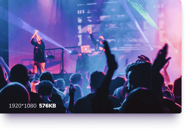 Enlarge picture with HitPaw FotorPea