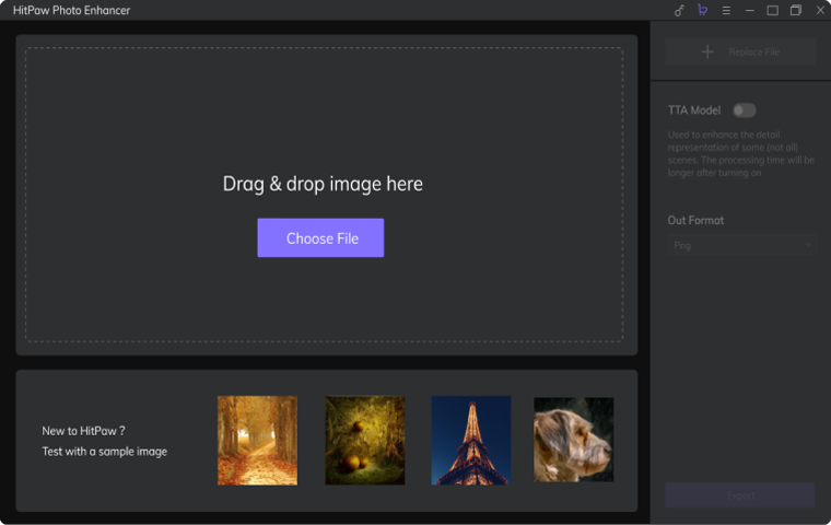 clearer the photo with HitPaw FotorPea