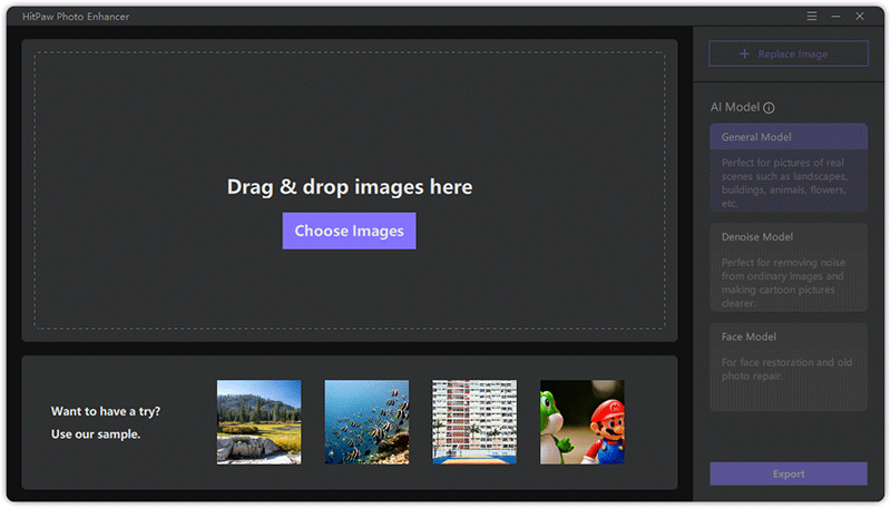 clearer the photo with HitPaw Photo Enhancer