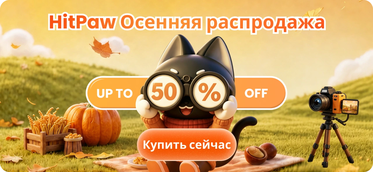 Всплывающий баннер осенней распродажи