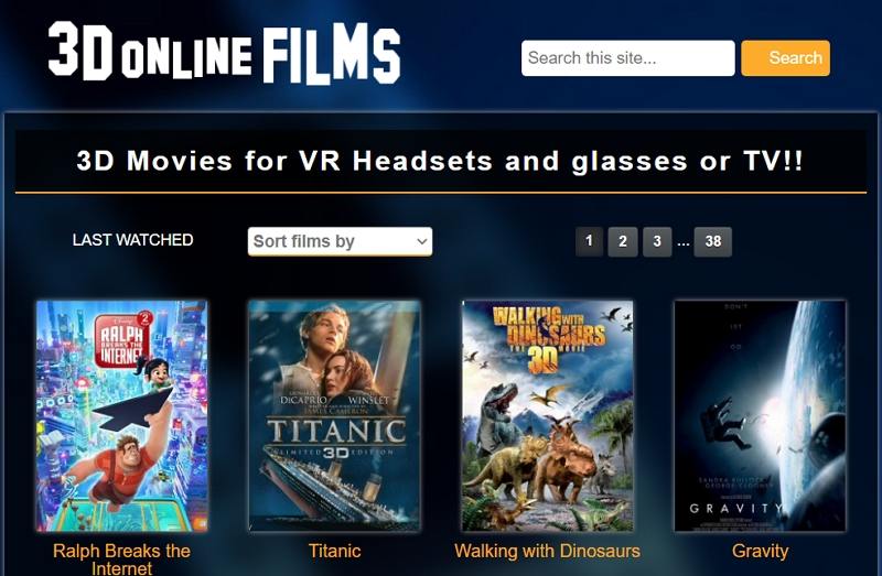 Free online on sale vr movies