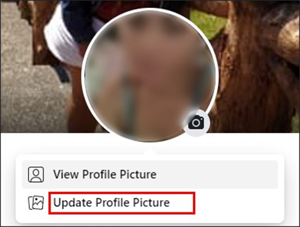 modifier photo de profil facebook