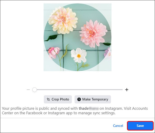 changer photo facebook profil