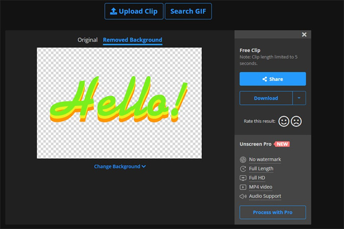 How to Make GIF Background Transparent Online without Photoshop