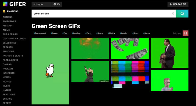 Green Screen GIF Maker  How to Customize a Green Screen GIF on PC/Online -  EaseUS