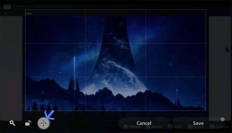 modifier son arriere plan ps5