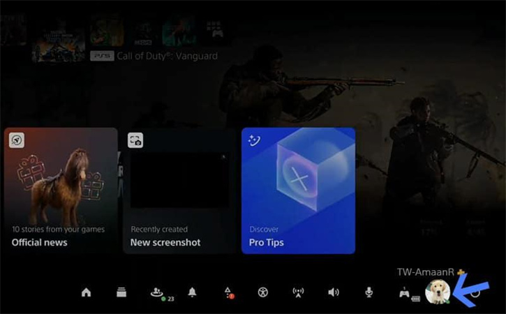 Comment changer le fond d'écran sur PS5
