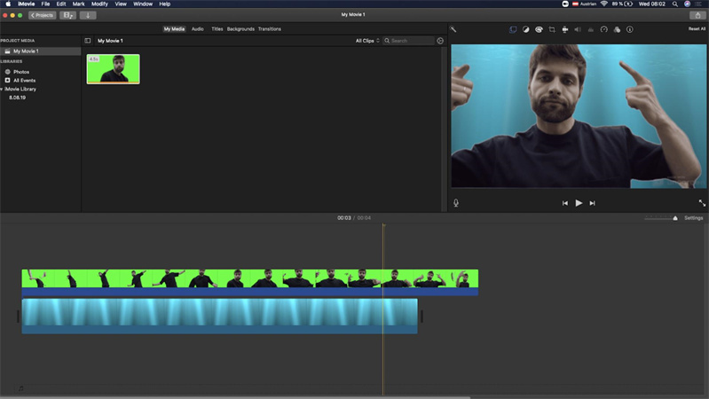 How To Change Background Without Green Screen How to Change Video Background Without Green Screen on iMovie with Steps