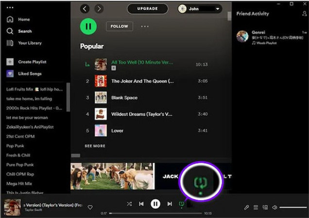 How To Put A Song On Repeat On Spotify Youtube