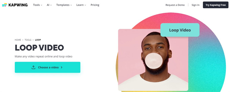 How To Loop A Video on Kapwing In Minutes?