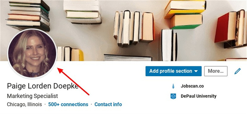 photo de couverture pour linkedin