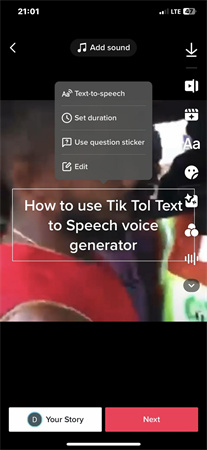 text to speech female voice tiktok