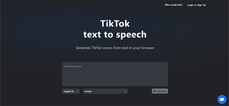 text to speech generator for tiktok