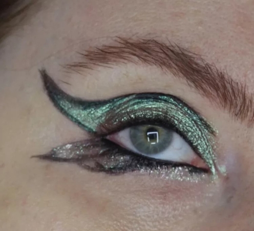 eye butterfly makeup depth look