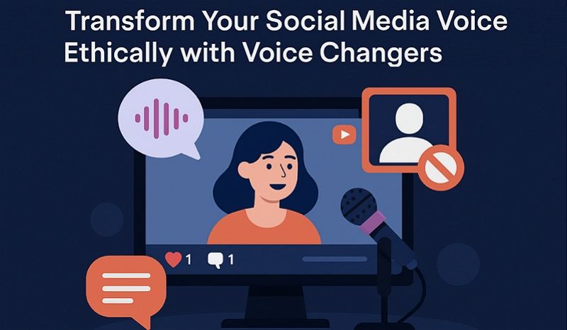 ethical use of voice changer on social media