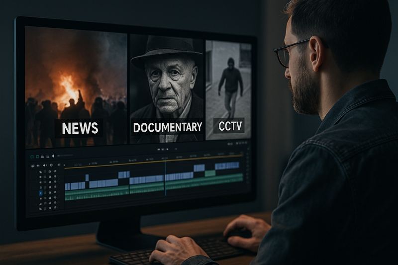 is video enhancement suitable for news