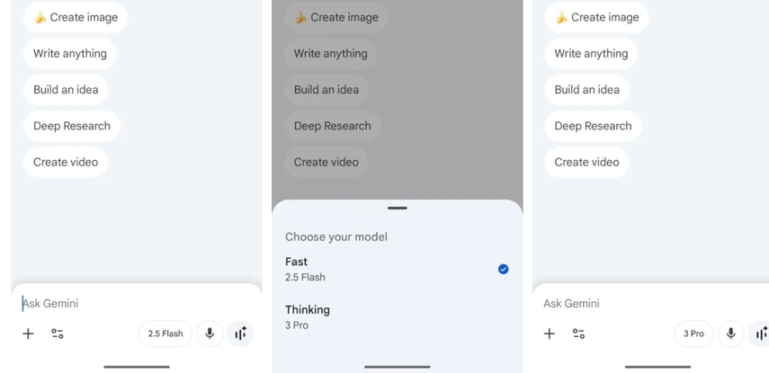 access gemini 3 on android