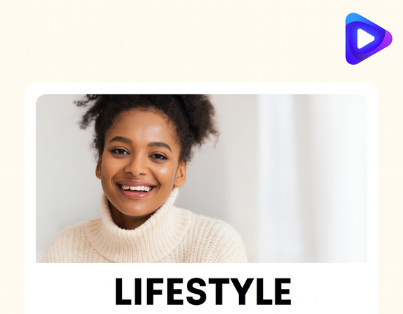 AI lifestyle video making capability for interactive learning content