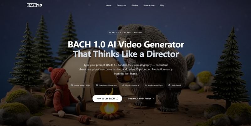 bach ai video generator