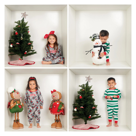 box christmas photoshoot