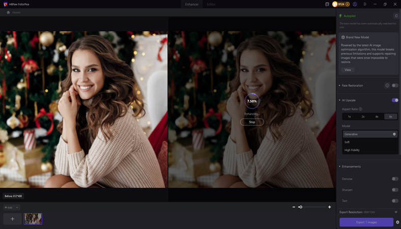 box photoshoot christmas