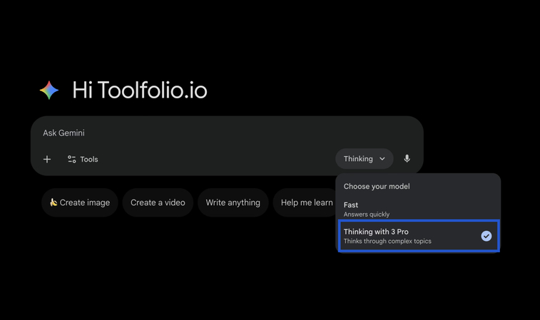 choose nano banana pro
