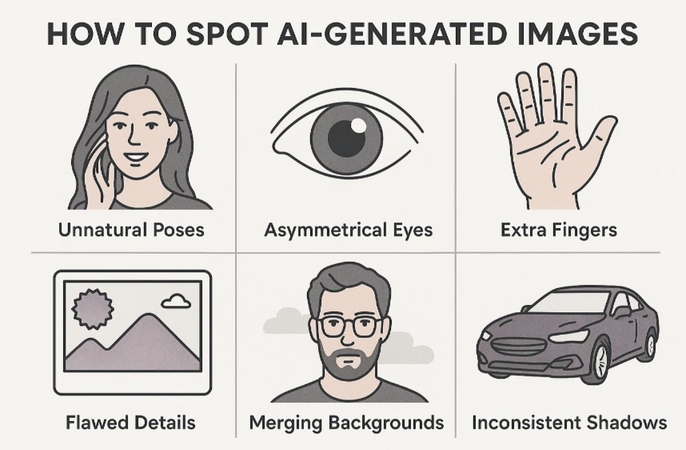 AI 생성 이미지를 구별하는 방법