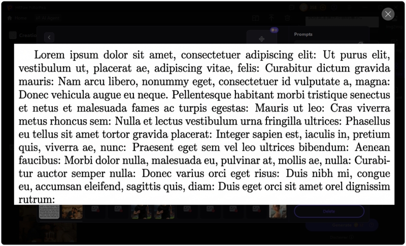 enhance image text with hitpaw