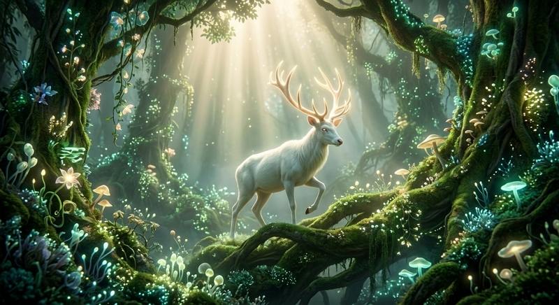 fantasy forest encounter