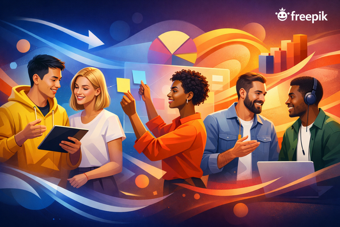 Abstract branding motion graphics