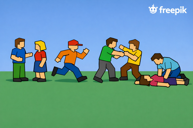 Basic character motion animation