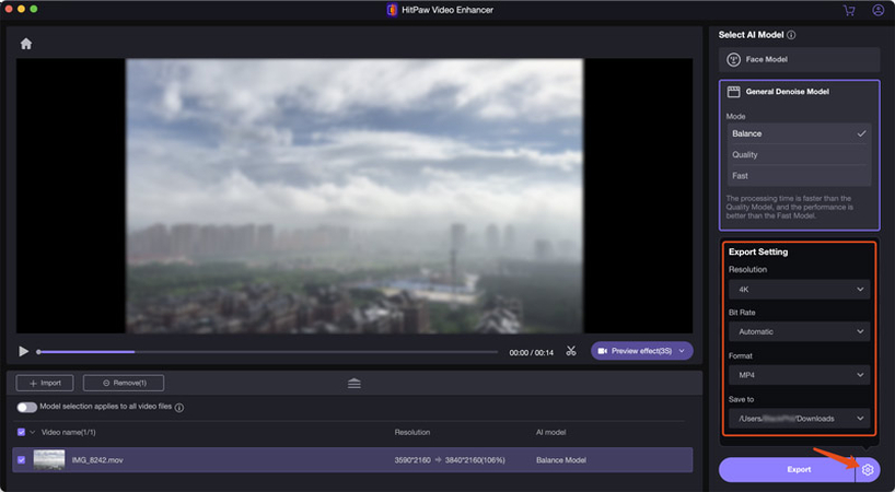 cómo usar hitpaw vikpea para mejorar video generado